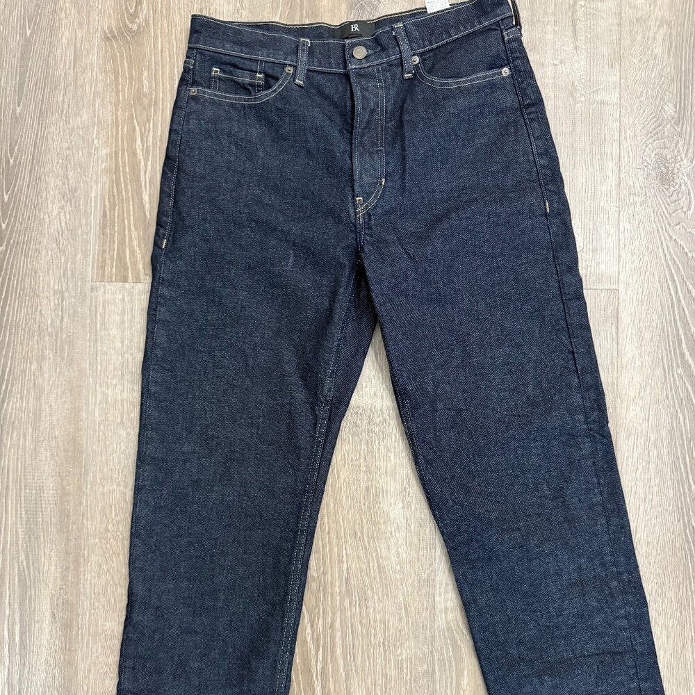 Womens High Waisted, Button Fly Jeans